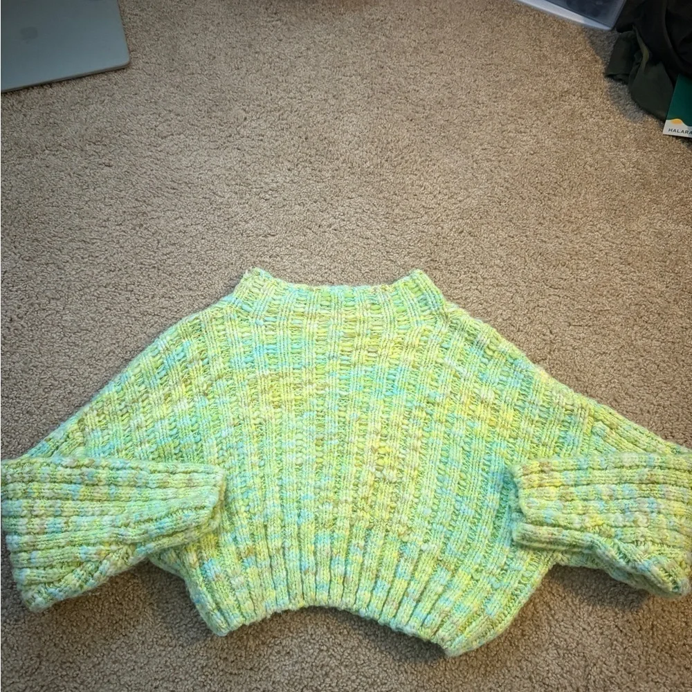 Free People Multicolor Knit Sweater